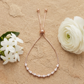 Elegant Rose Gold Plated American Diamond Bracelet – Stylish & Classy