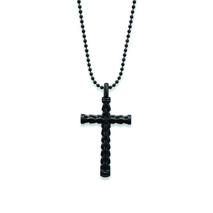 Black Cross Chain Pendent For mens