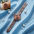 Women’s Metallic Bracelet Watch – Elegant Minimal Design