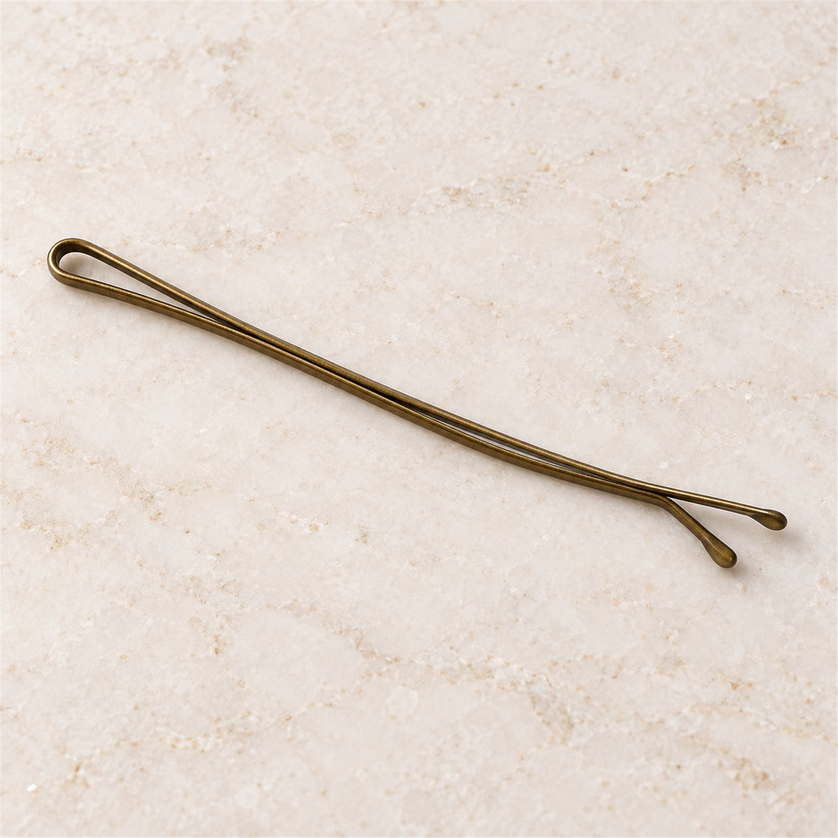 Metal Hair Pins with Rounded Tips for Bun Updo and Everyday Hair Styling (20 Pc)