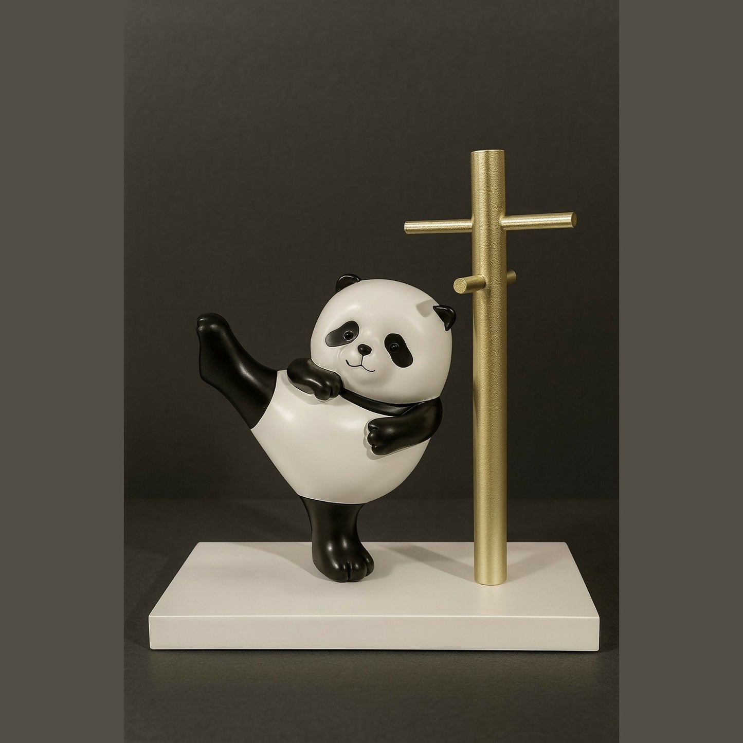 Cute Panda Key Holder Stand for Home & Office Desk Decor Organizer
