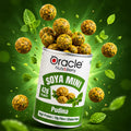 Pudina Soya Mini Premium High Protein Roasted Crunchy Fresh Mint Soya Bites (120g)