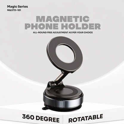 Strong vacuum suction base detail of phone holder