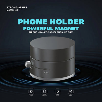 Strong Series Magnetic Phone Holder with Lock System (1 Pc)
