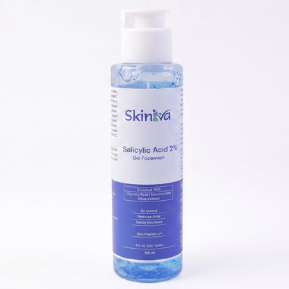 pore cleansing gel face wash salicylic acid formula