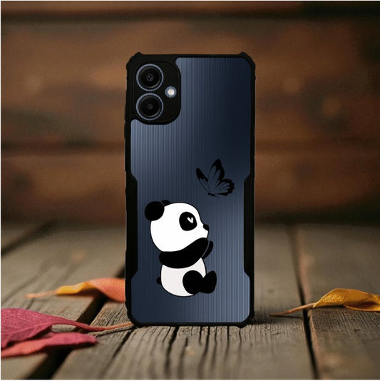 Panda and Butterfly Mobile Cover For Samsung A06