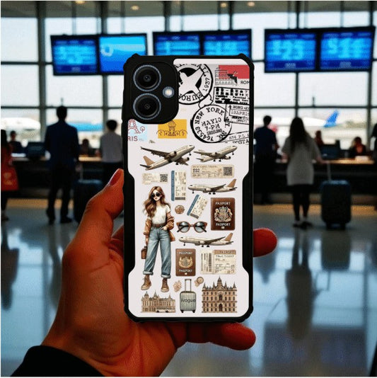 Travel Girl Vibes Mobile Cover For Samsung A06