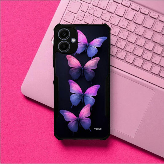Galaxy Butterflies Mobile Cover For Samsung A06