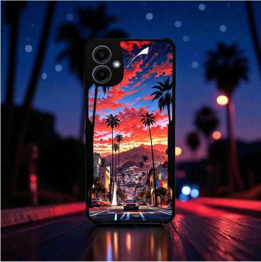 Palm City Nights Mobile Cover For Samsung A06