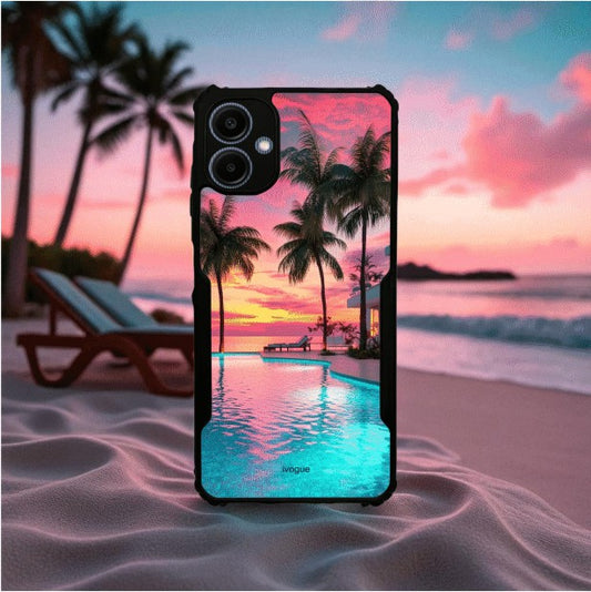 Sunset Serenity Mobile Cover For Samsung A06