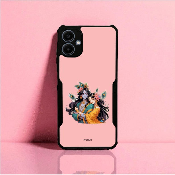 Radha Krishna Bliss Mobile Cover For Samsung A06