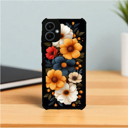Retro Petals Mobile Cover For Samsung A06