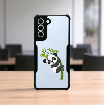 Panda and Tree Mobile Cover For Samsung S21 Fe