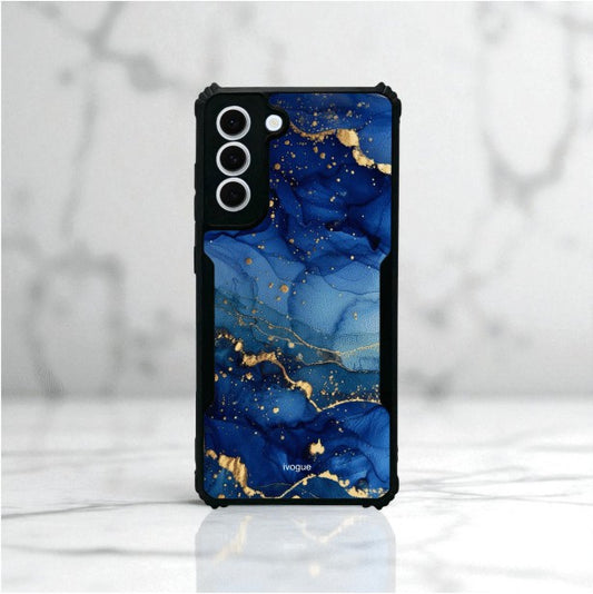 Blue Opulence Mobile Cover For Samsung S21 Fe