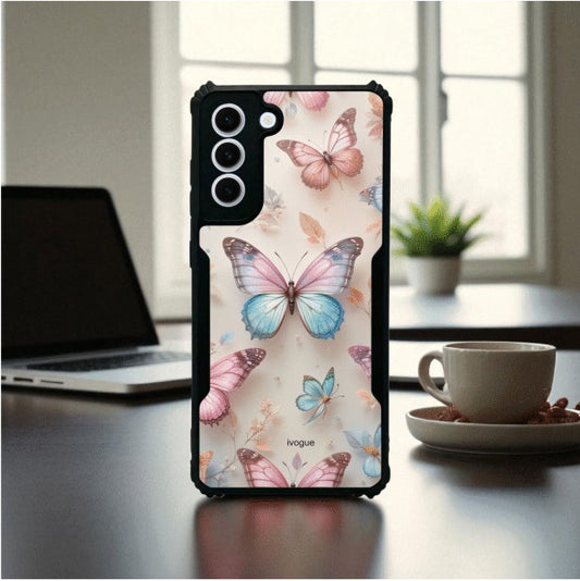 Butterfly Bloom Mobile Cover For Samsung S21 Fe