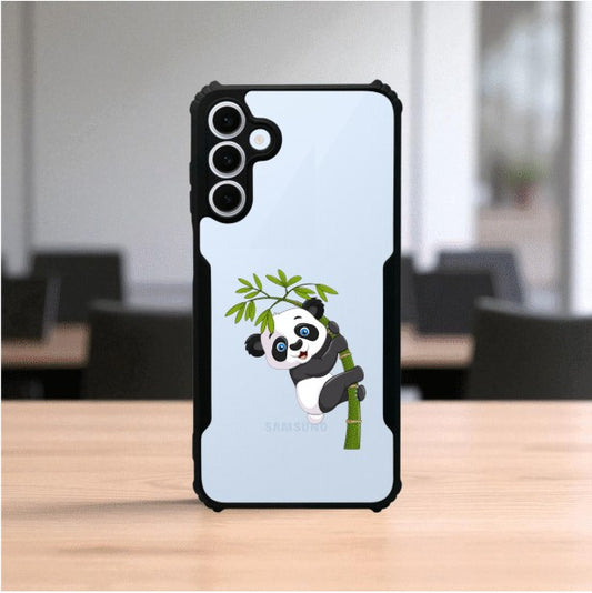 Panda and Tree Mobile Cover For Samsung S24 Plus