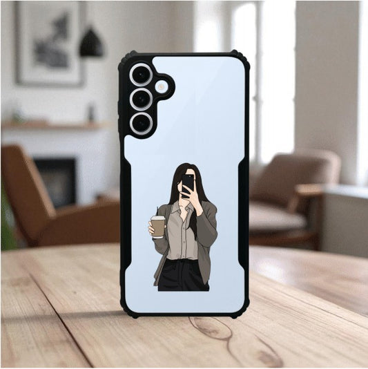 Coffee Girl Mobile Cover For Samsung S23 Fe
