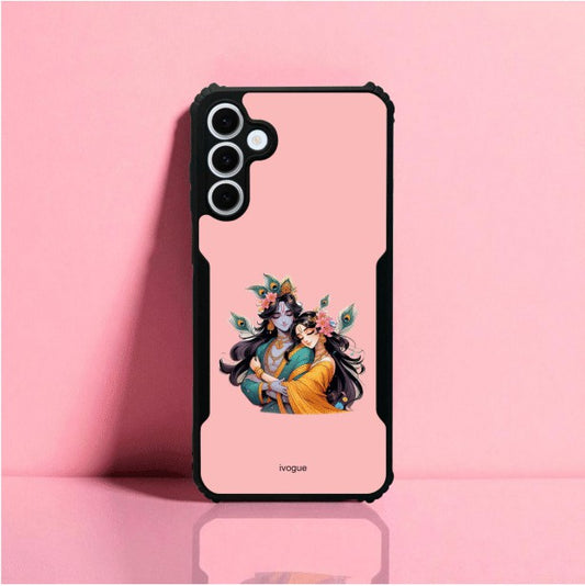 Radha Krishna Bliss Mobile Cover For Samsung A55