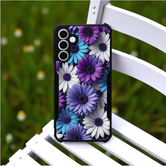 Violet Bloom Mobile Cover For Samsung A55