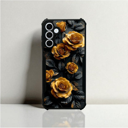 Golden Rose Mobile Cover For Samsung A05S