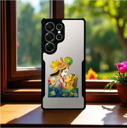 Radha Krishna Mobile Cover For Samsung S24 Ultra