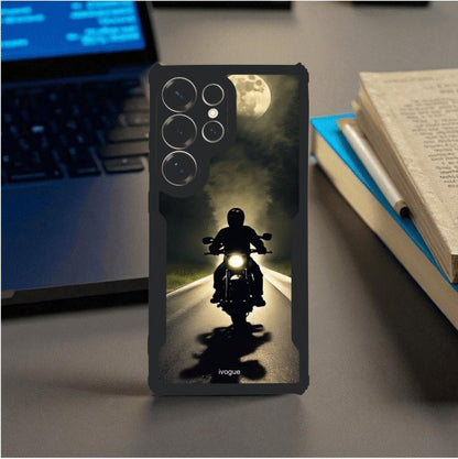 Bike Rider Mobile Cover For Samsung S25 Ultra