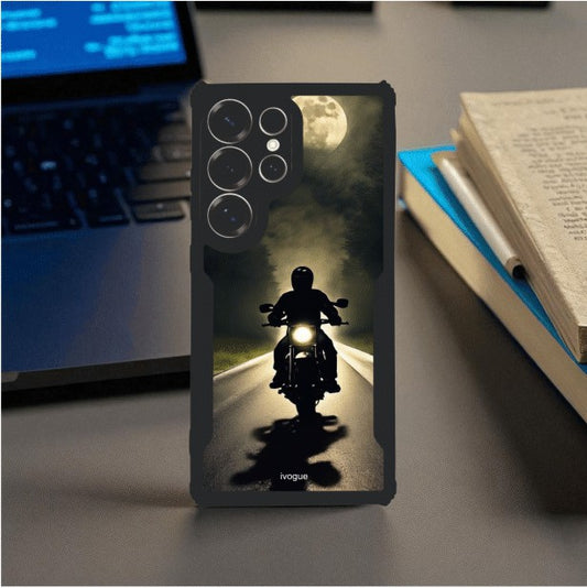 Bike Rider Mobile Cover For Samsung S25 Ultra