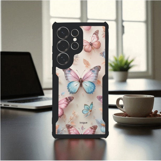 Butterfly Bloom Mobile Cover For Samsung S24 Ultra