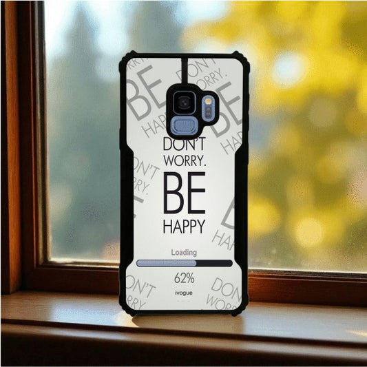 Be Happy Mobile Cover For Samsung S9