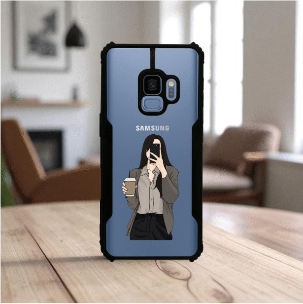 Coffee Girl Mobile Cover For Samsung S9