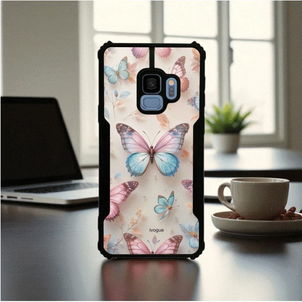 Butterfly Bloom Mobile Cover For Samsung S9