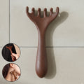 Wooden Head & Neck Scalp Massager – Handheld Stress Relief Tool