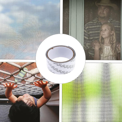 Self-Adhesive Mosquito Net Repair Tape – 2M x 5CM Roll – 1 Pc