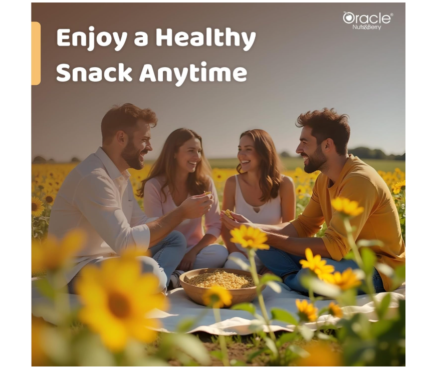 Oracle Natural Sunflower Edible Seeds 250gm Rich in Vitamin E(Edible Seeds)