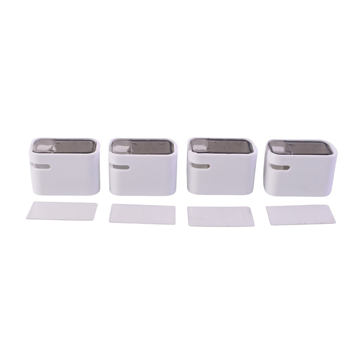 Self Adhesive Dustproof Toothbrush Holder – Space-saving Wall Mount