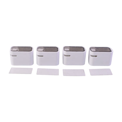 Self Adhesive Dustproof Toothbrush Holder – Space-saving Wall Mount