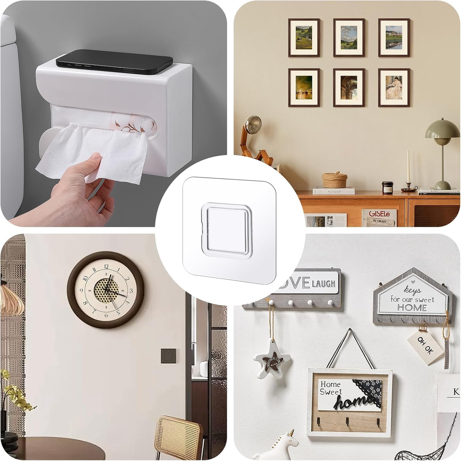Adhesive sticker hook kitchen