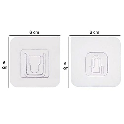 No drill mount hook size