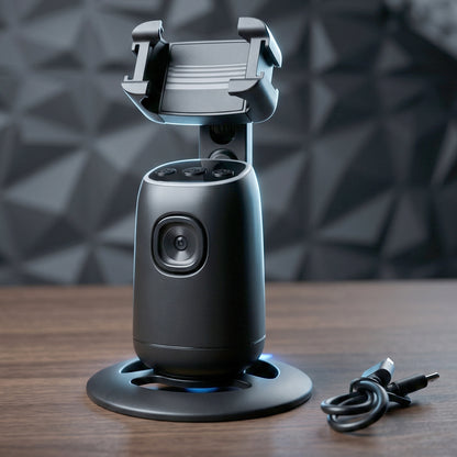 rotating mobile stand for live streaming