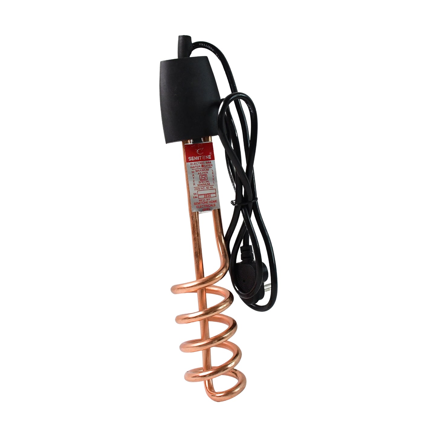 Immersion Water Heater Rod – High-Performance Copper Heating Element with Shockproof Handle