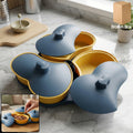 Multipurpose Snack Serving Tray with Lid – Elegant & Convenient
