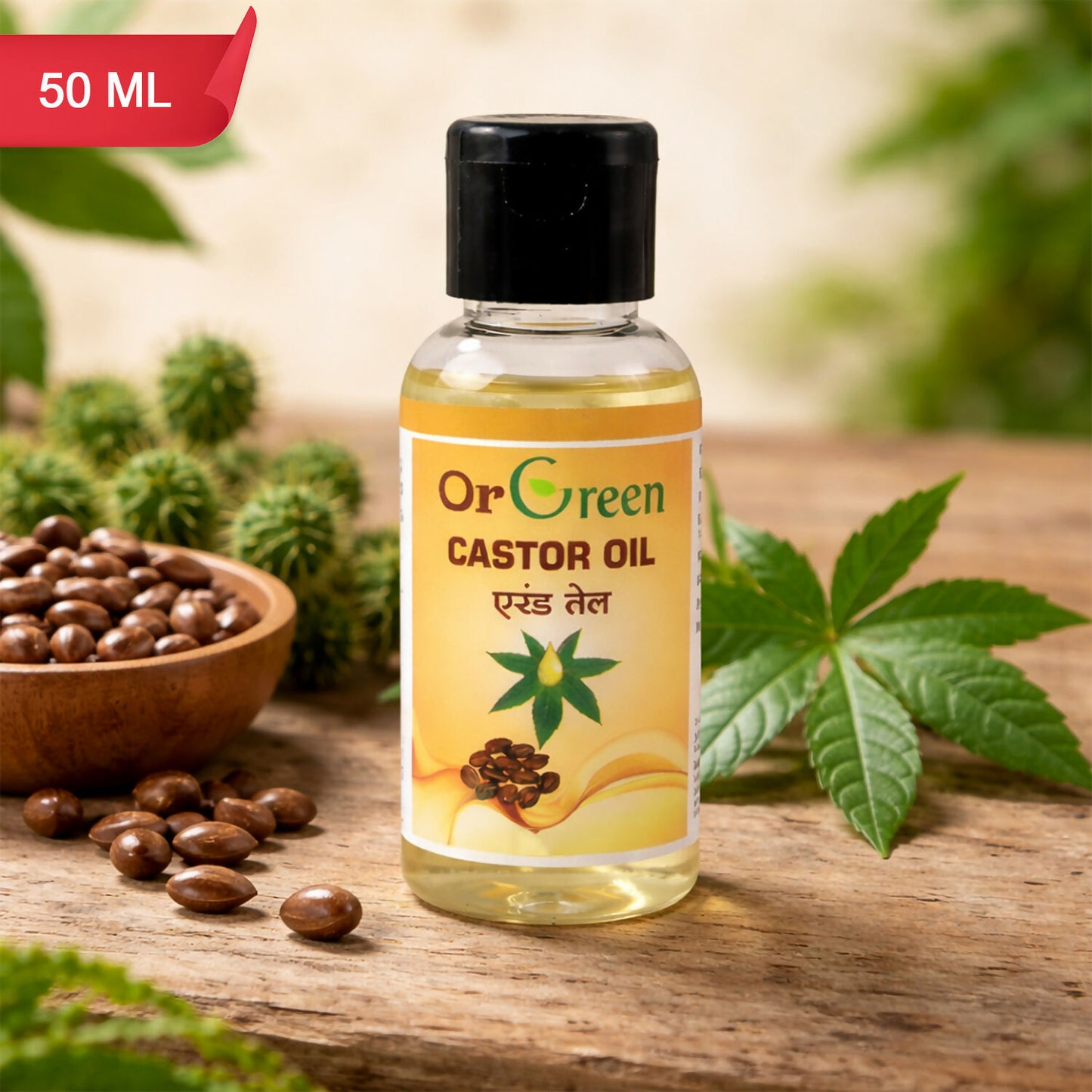 OrGreen Castor Oil for Hair & Skin Care – Natural Multipurpose Oil