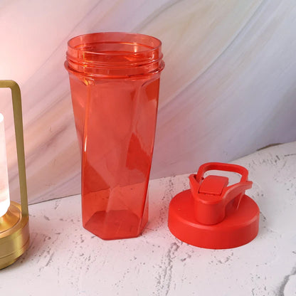 Fitness Shaker Bottle – Manual Stirring with Hand Crank, 800 ML