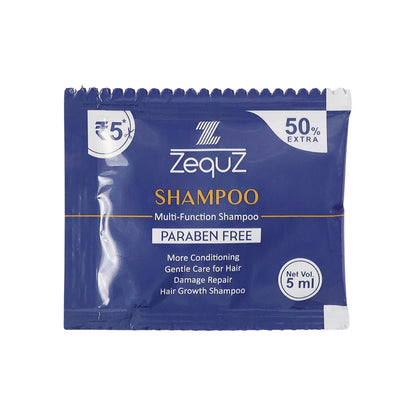 Zequz Paraben-Free Multi-Function Conditioning Shampoo Sachet (5 ML / 1 Pc)