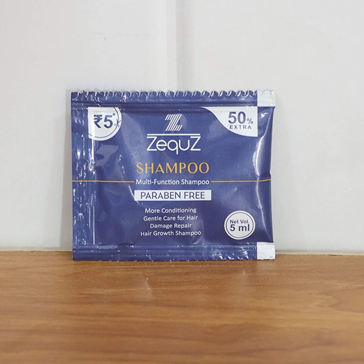 Zequz Paraben-Free Multi-Function Conditioning Shampoo Sachet (5 ML / 1 Pc)