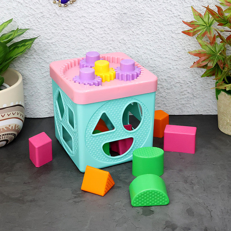Funskool Giggles Shape Sorter Gear Box – Educational Activity Toy for Toddlers with Shapes and Gears