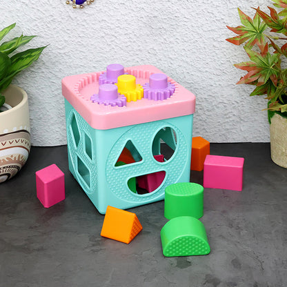 Funskool Giggles Shape Sorter Gear Box – Educational Activity Toy for Toddlers with Shapes and Gears