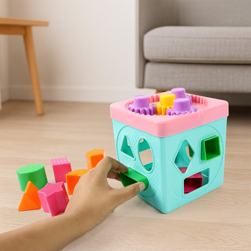 Funskool Giggles Shape Sorter Gear Box – Educational Activity Toy for Toddlers with Shapes and Gears