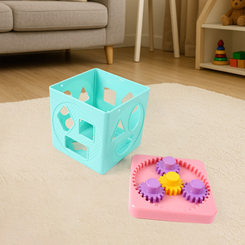 Funskool Giggles Shape Sorter Gear Box – Educational Activity Toy for Toddlers with Shapes and Gears