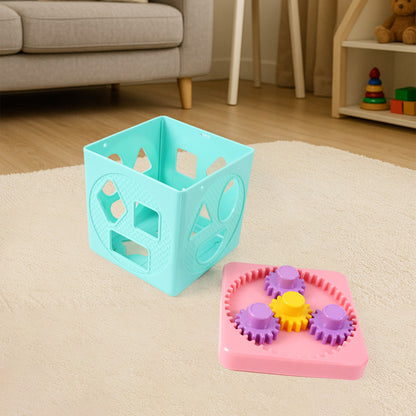 Funskool Giggles Shape Sorter Gear Box – Educational Activity Toy for Toddlers with Shapes and Gears
